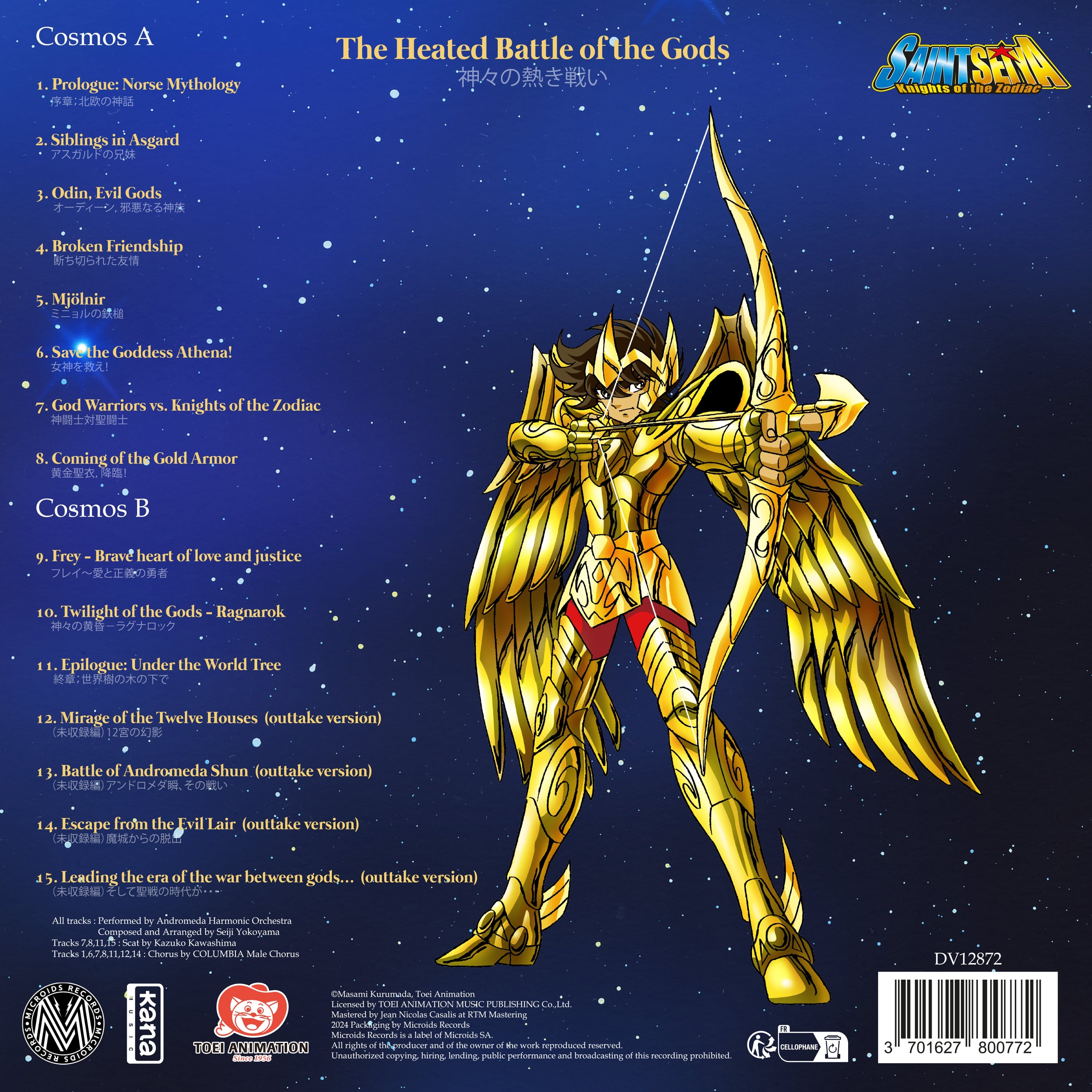 Saint Seiya - Music Collection Volume 2 – Miniwax