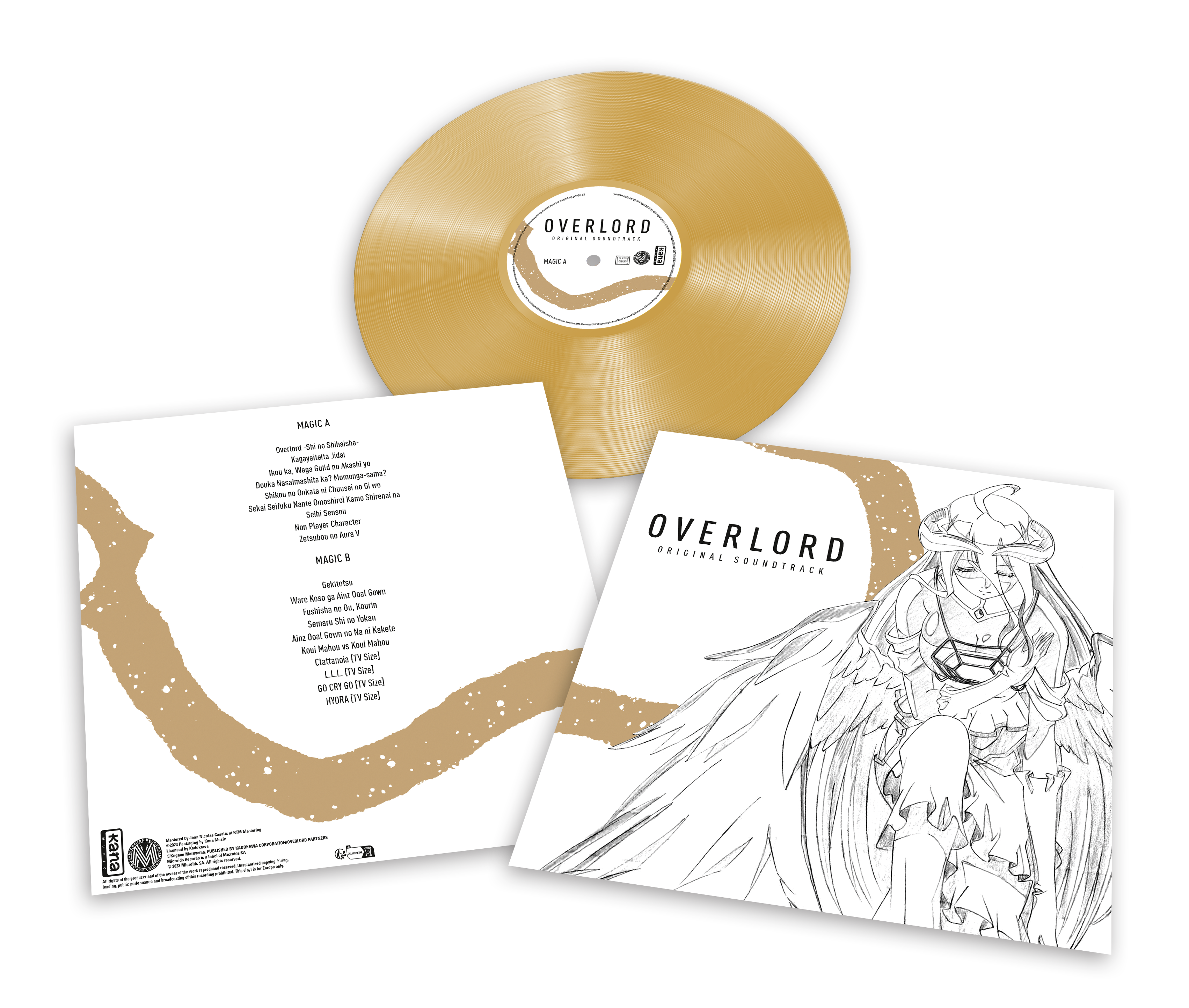 Overlord Vinyl オーバーロード ゴールド・ヴァイナル仕様⁄アナログ