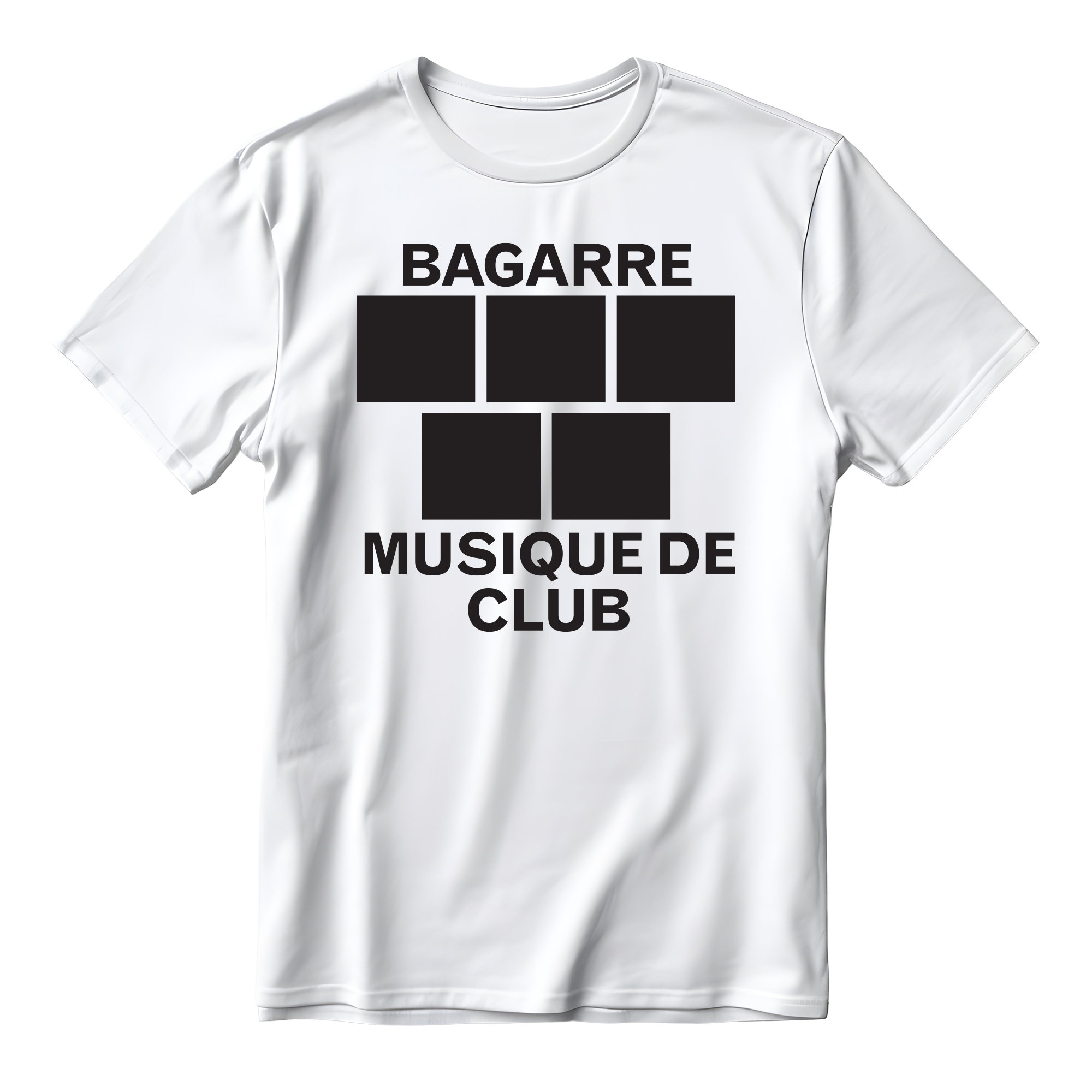 Musique de Club - T-Shirt Blanc