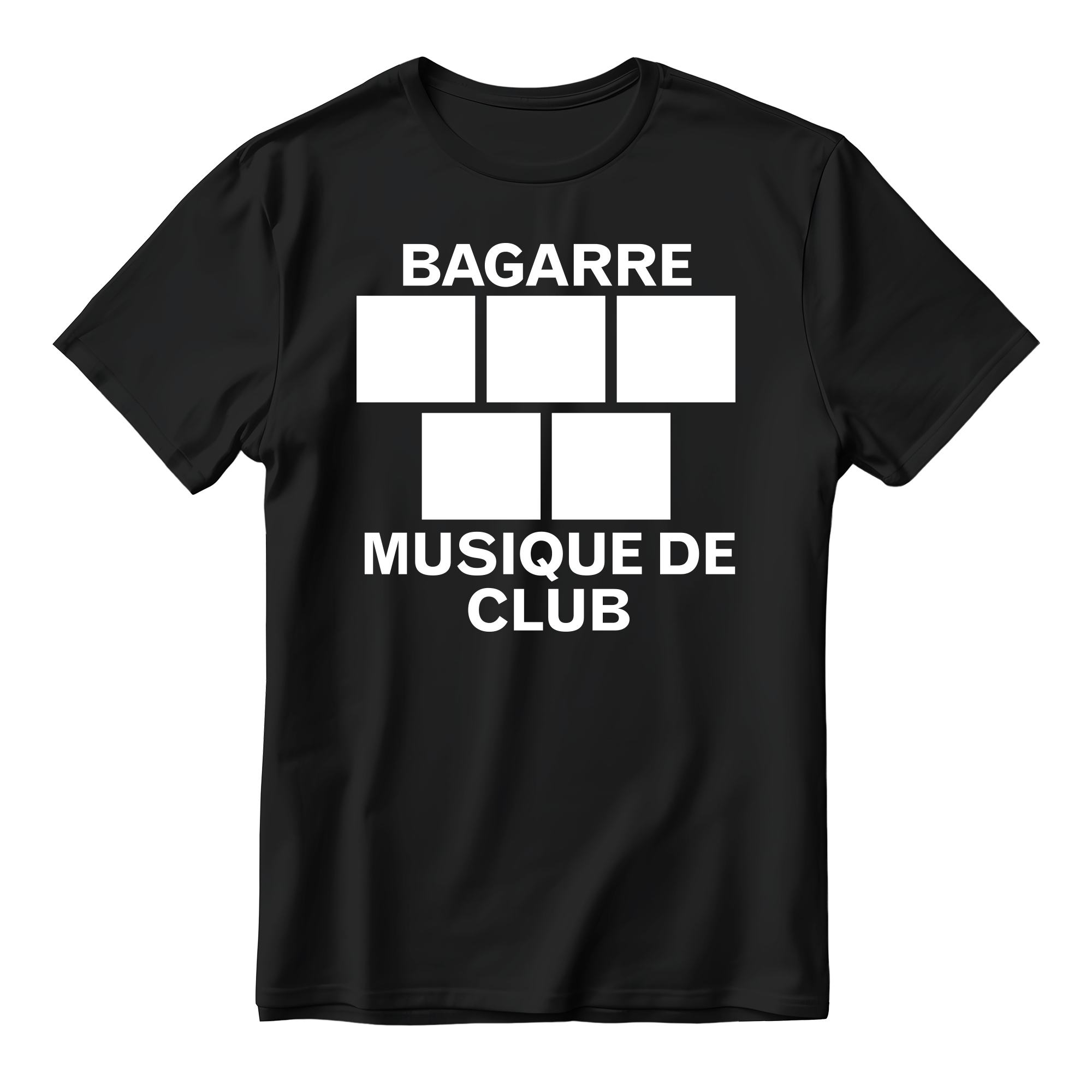 Musique de Club - T-Shirt Noir