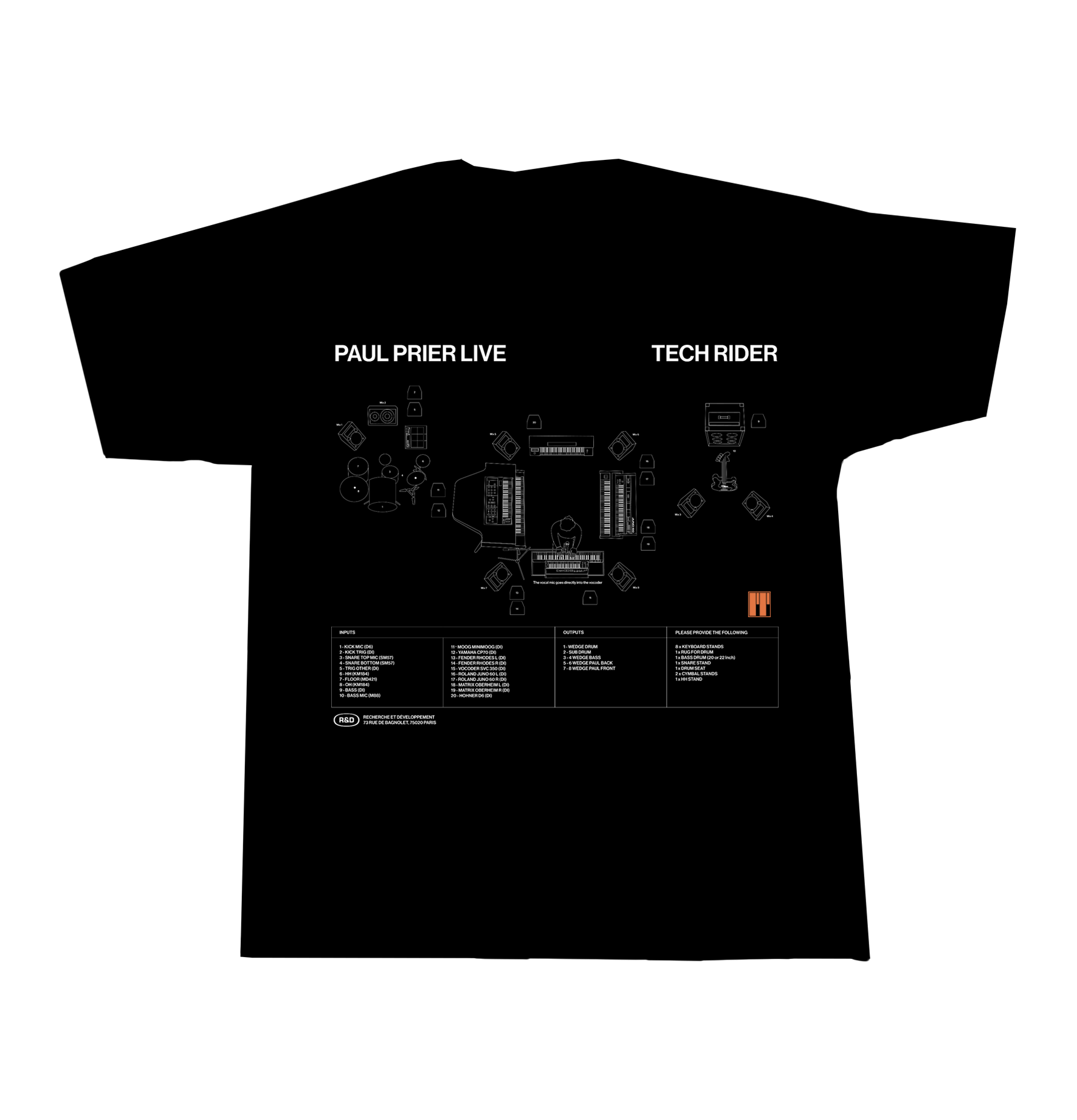T-Shirt Tech Rider