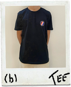 T Shirt Noir "TEENAGERS"