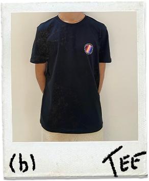 T Shirt Noir "TEENAGERS"