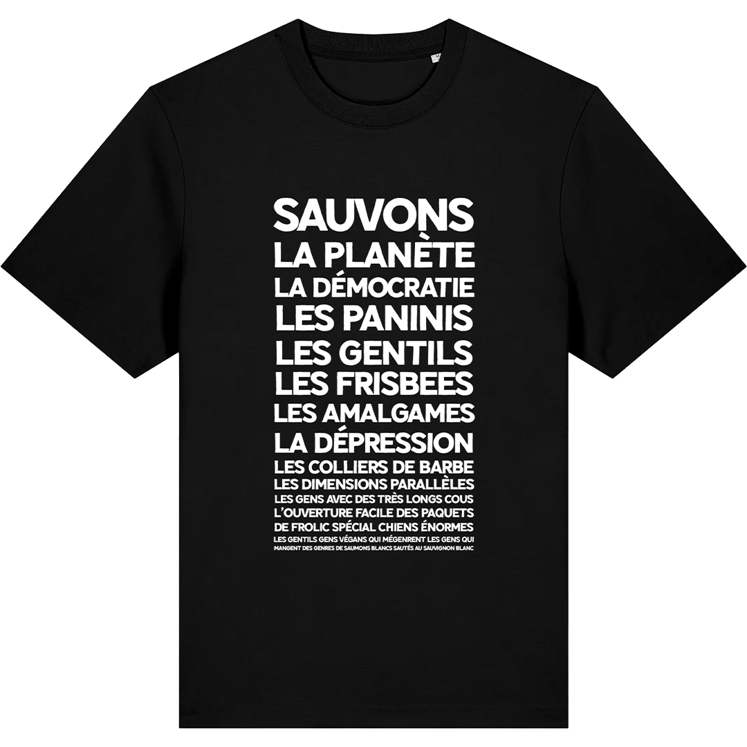 T-shirt Bolivard "Sauvons"