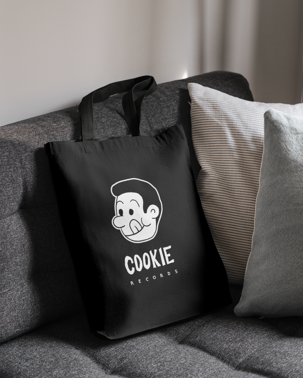 Tote bag Cookie Records