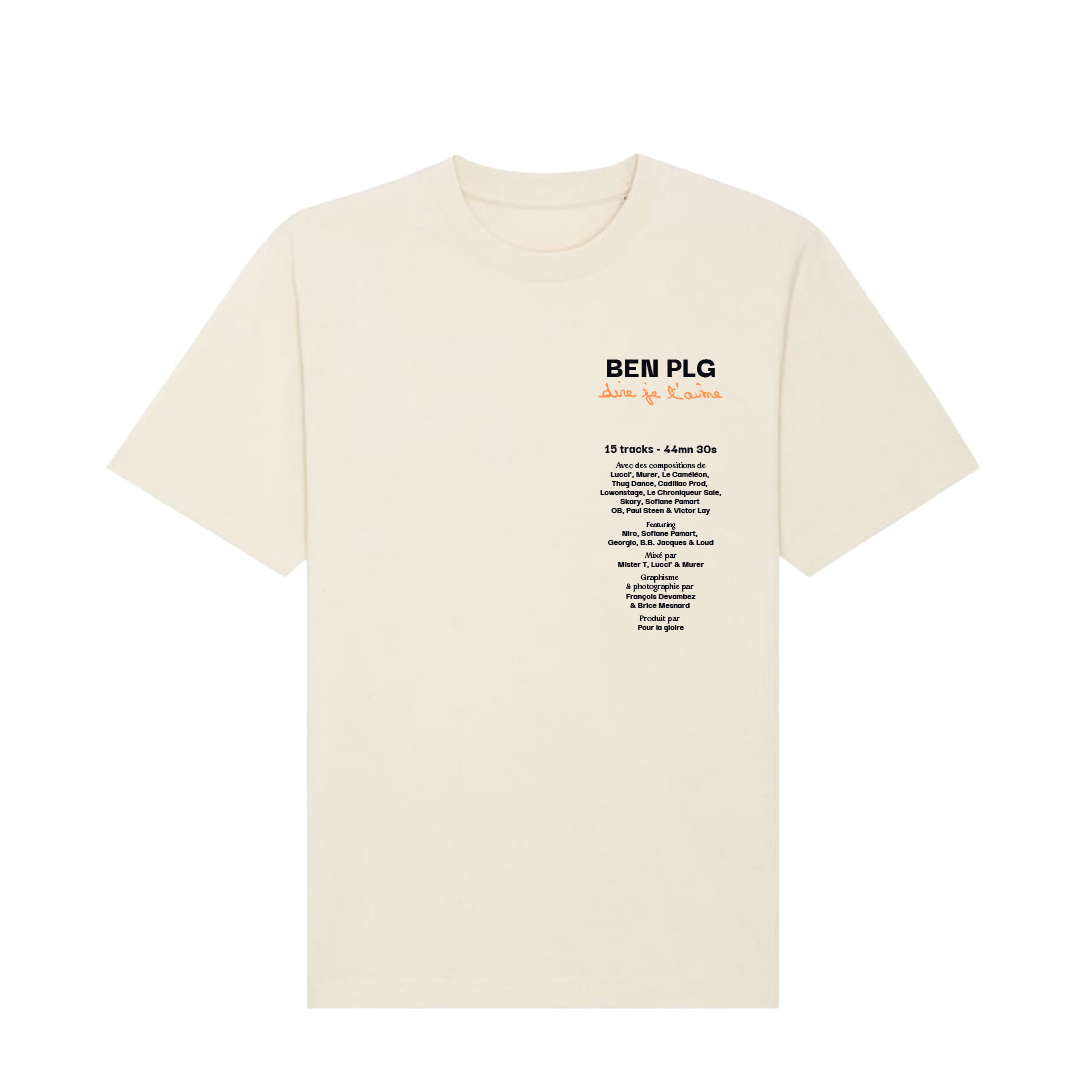 CD + T-Shirt « DIRE JE T’AIME »
