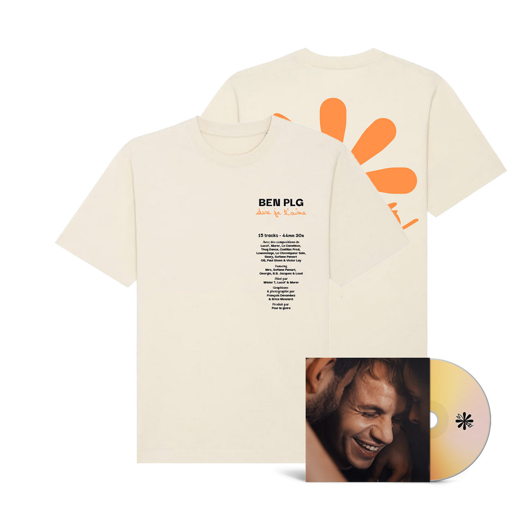 CD + T-Shirt « DIRE JE T’AIME »