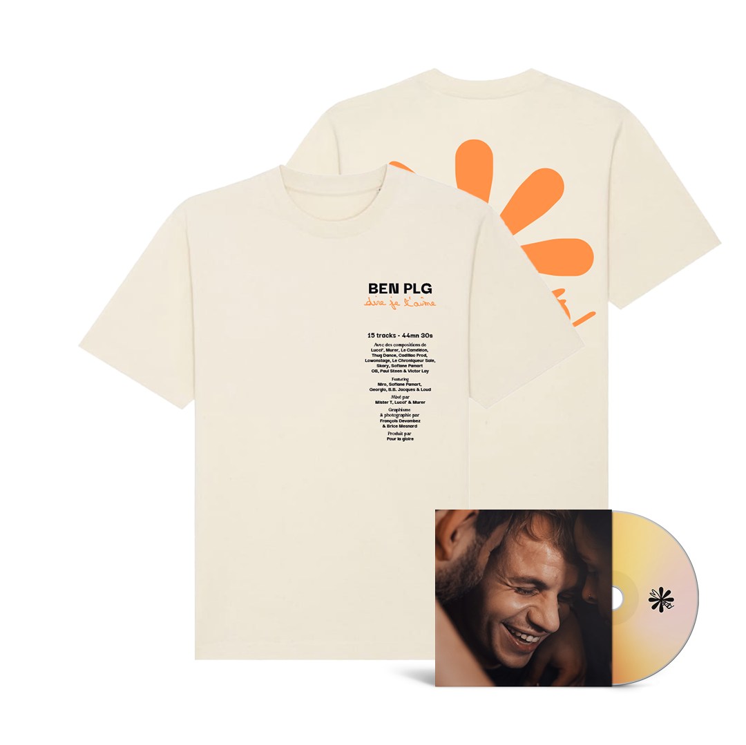 CD + T-Shirt « DIRE JE T’AIME »