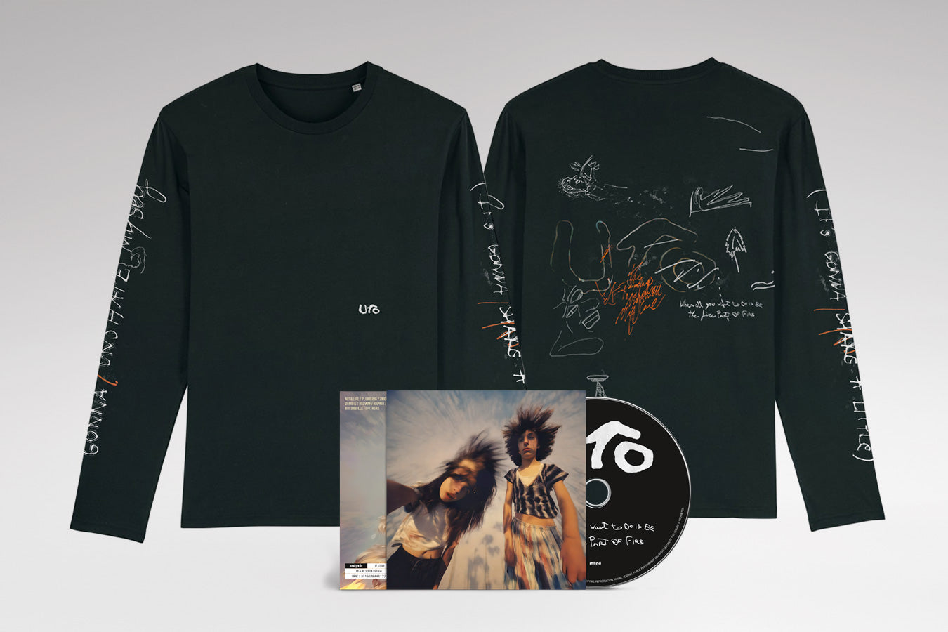 UTO - Pack CD + Long Sleeves T-Shirt