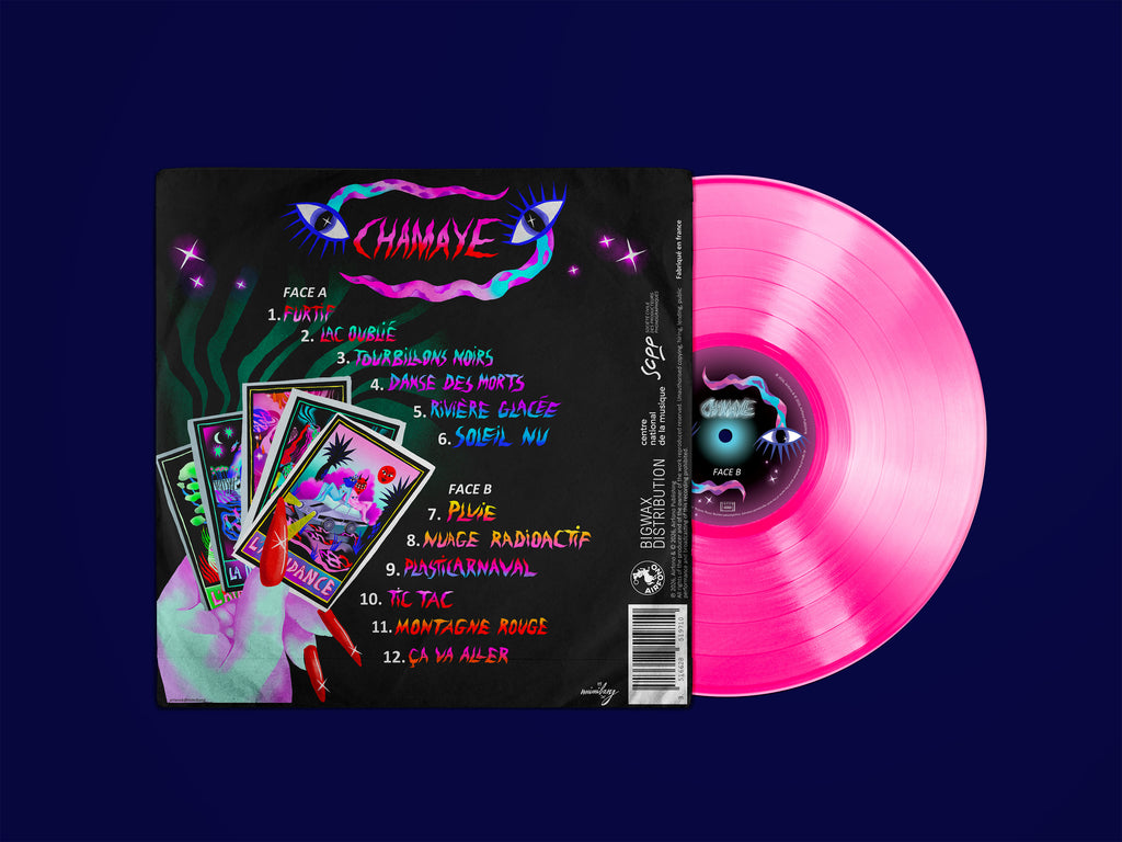 Mondes cachés - Transparent Magenta Vinyl