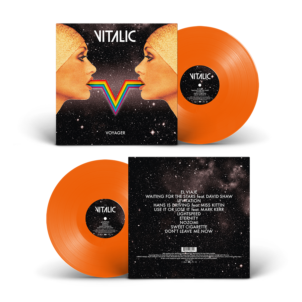 Voyager - Vinyle orange