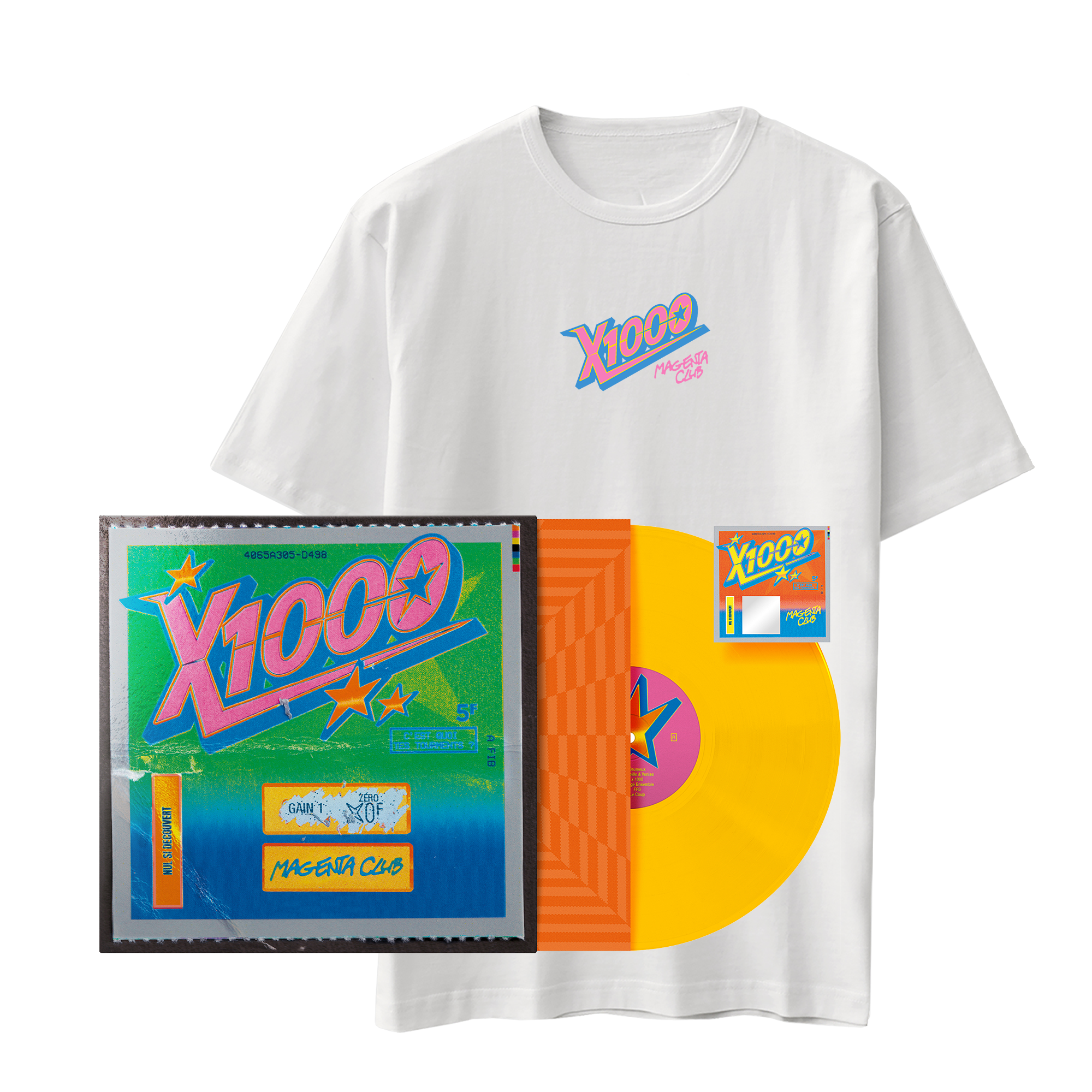 Pack vinyle x1000