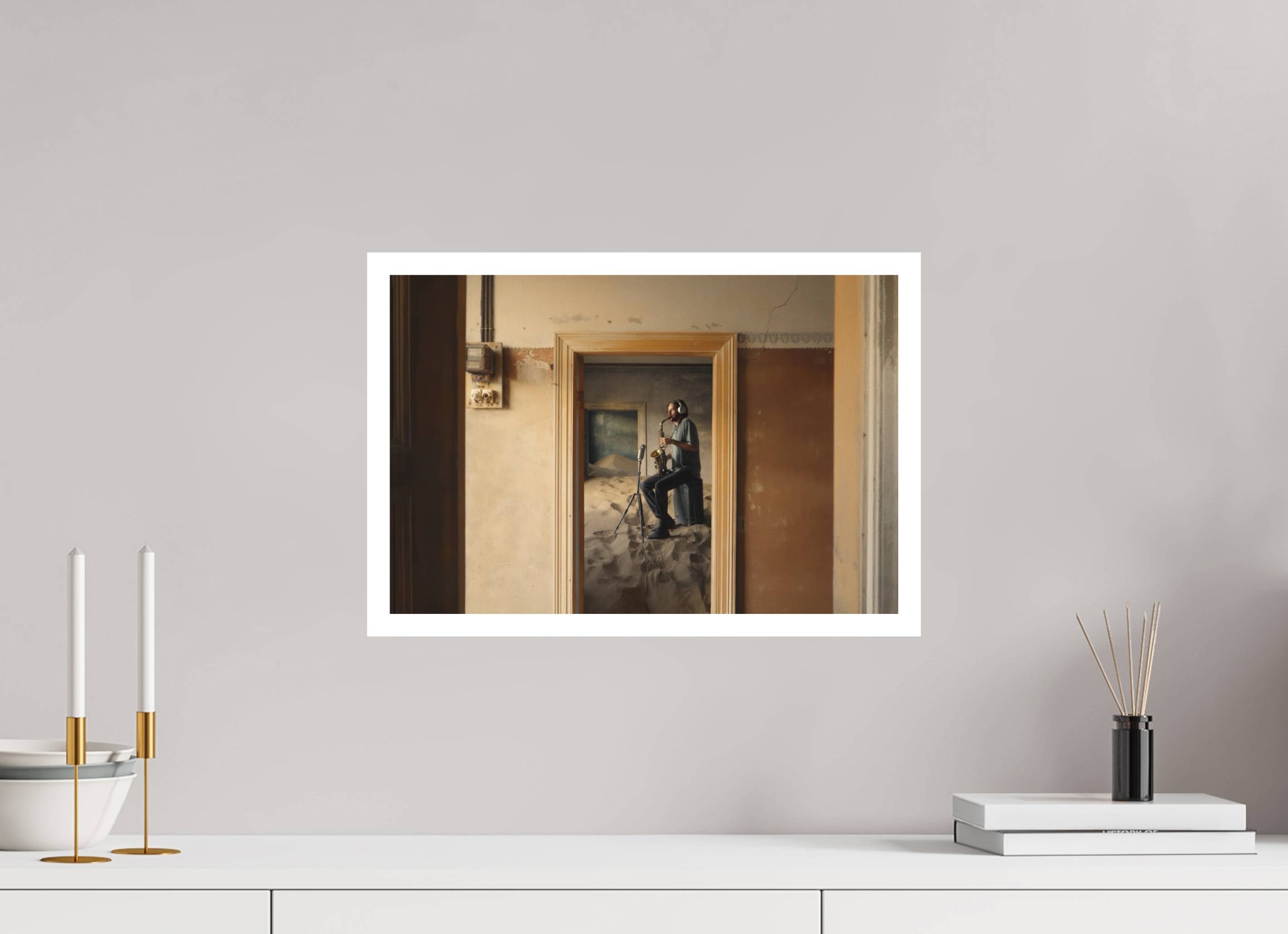 45 x 30 cm, Intuitive Impression Fine Art Thylacine Photo Kolman