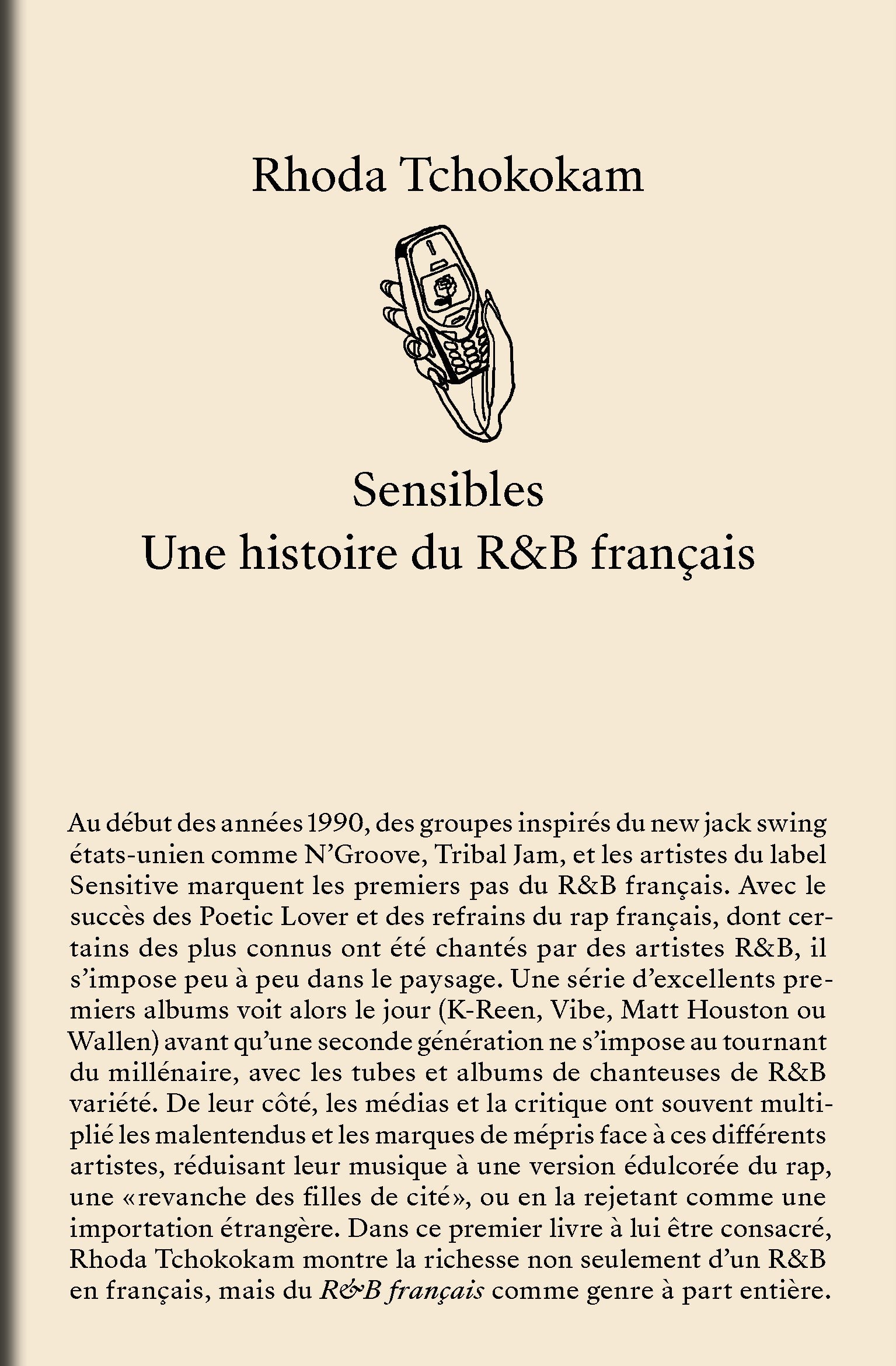 Rhoda Tchokokam - Sensibles : une histoire du R&B français - BOOK