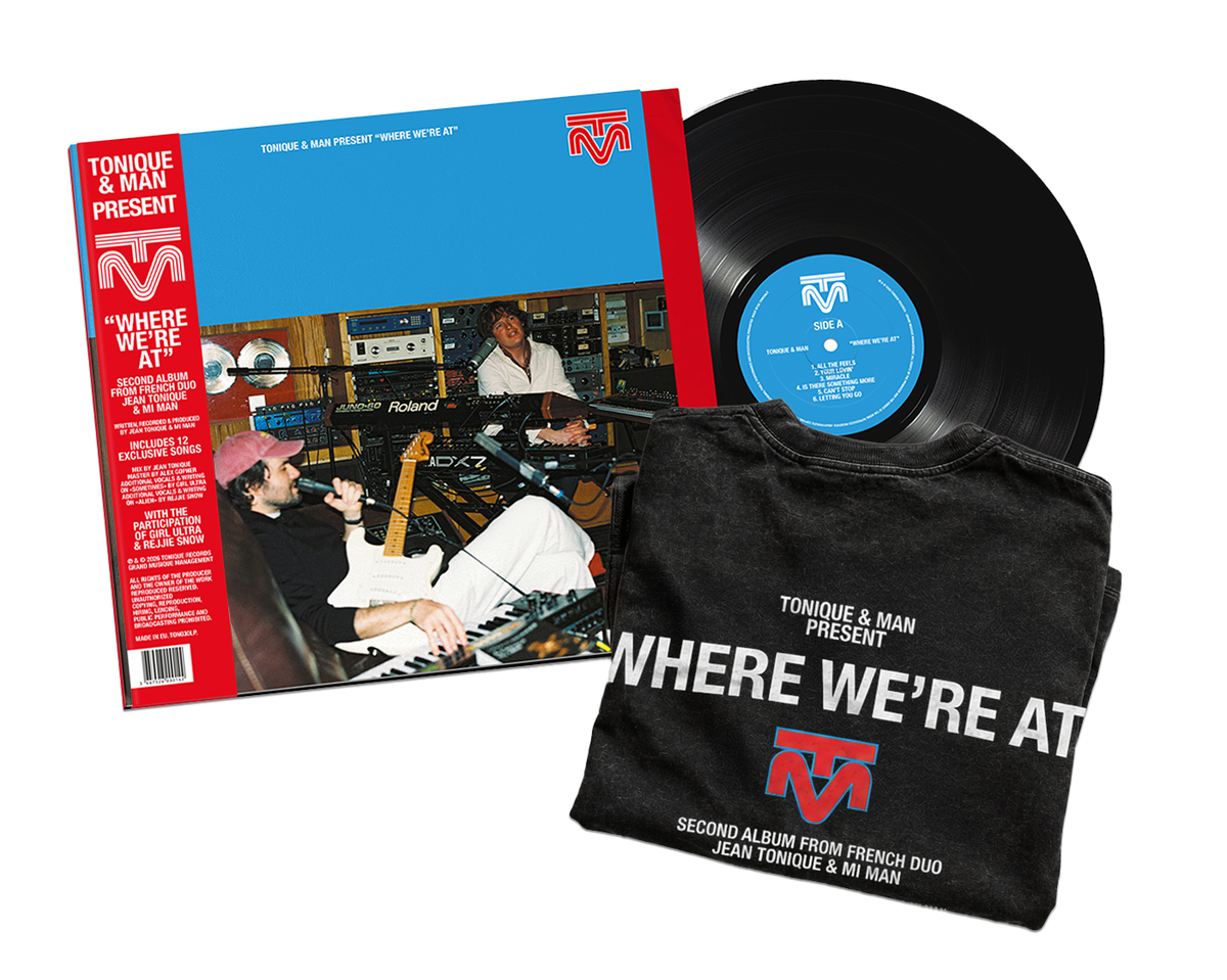 Pack Where We're At Vinyle + Longsleeve