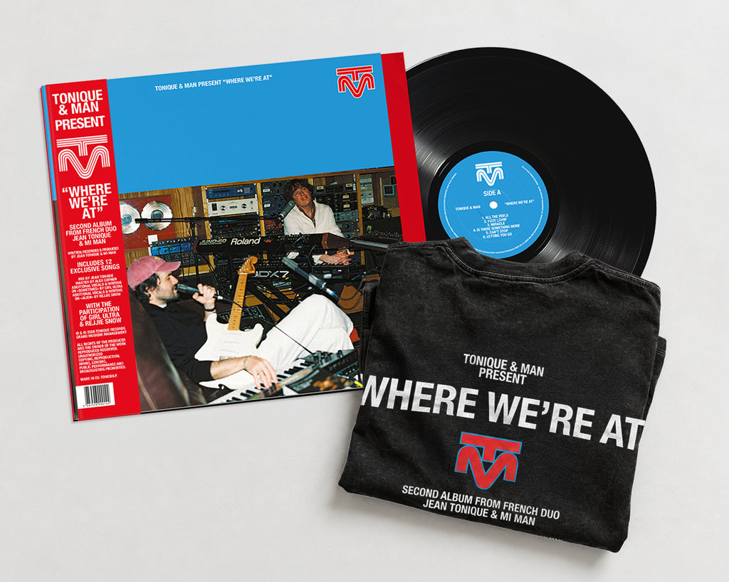 Pack Where We're At Vinyle + Longsleeve