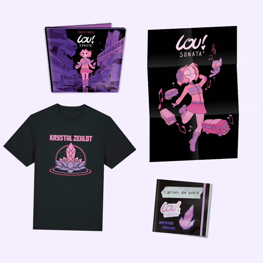 Pack Lou ! Sonata Vol. 3 - CD + T-shirt