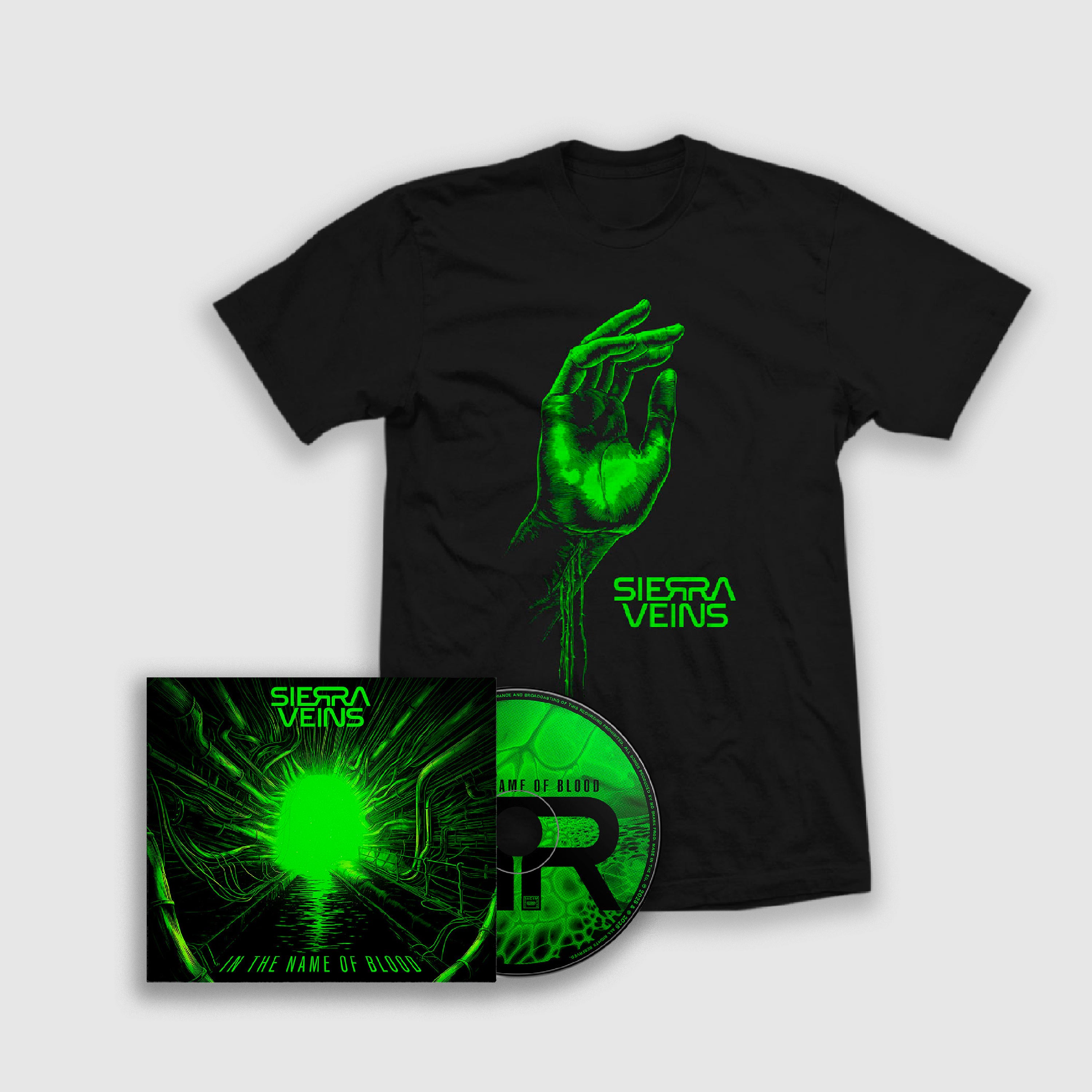 Pack - In The Name Of Blood : CD + T-shirt - Limited Edition