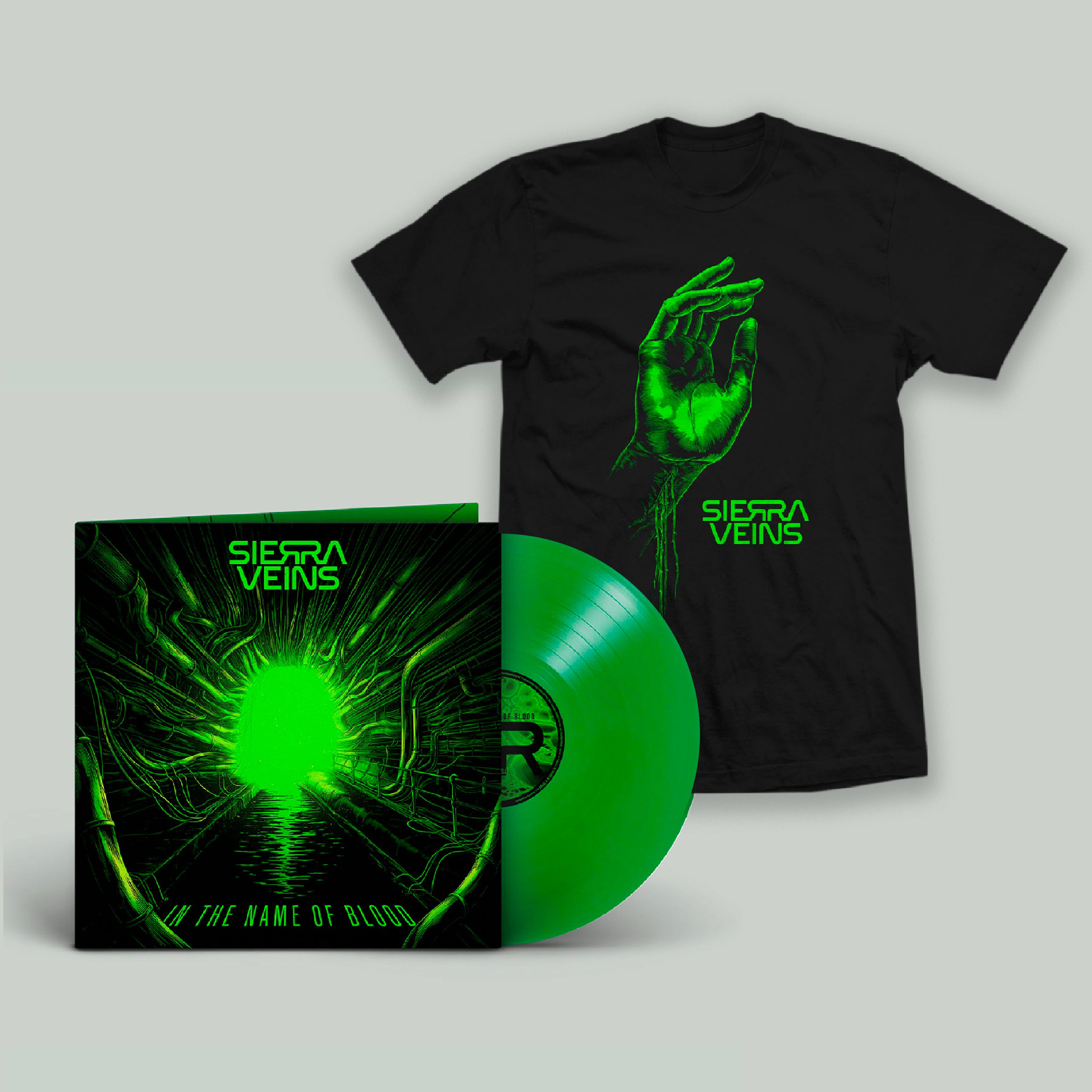 Pack - In The Name Of Blood : LP + T-shirt - Limited Edition