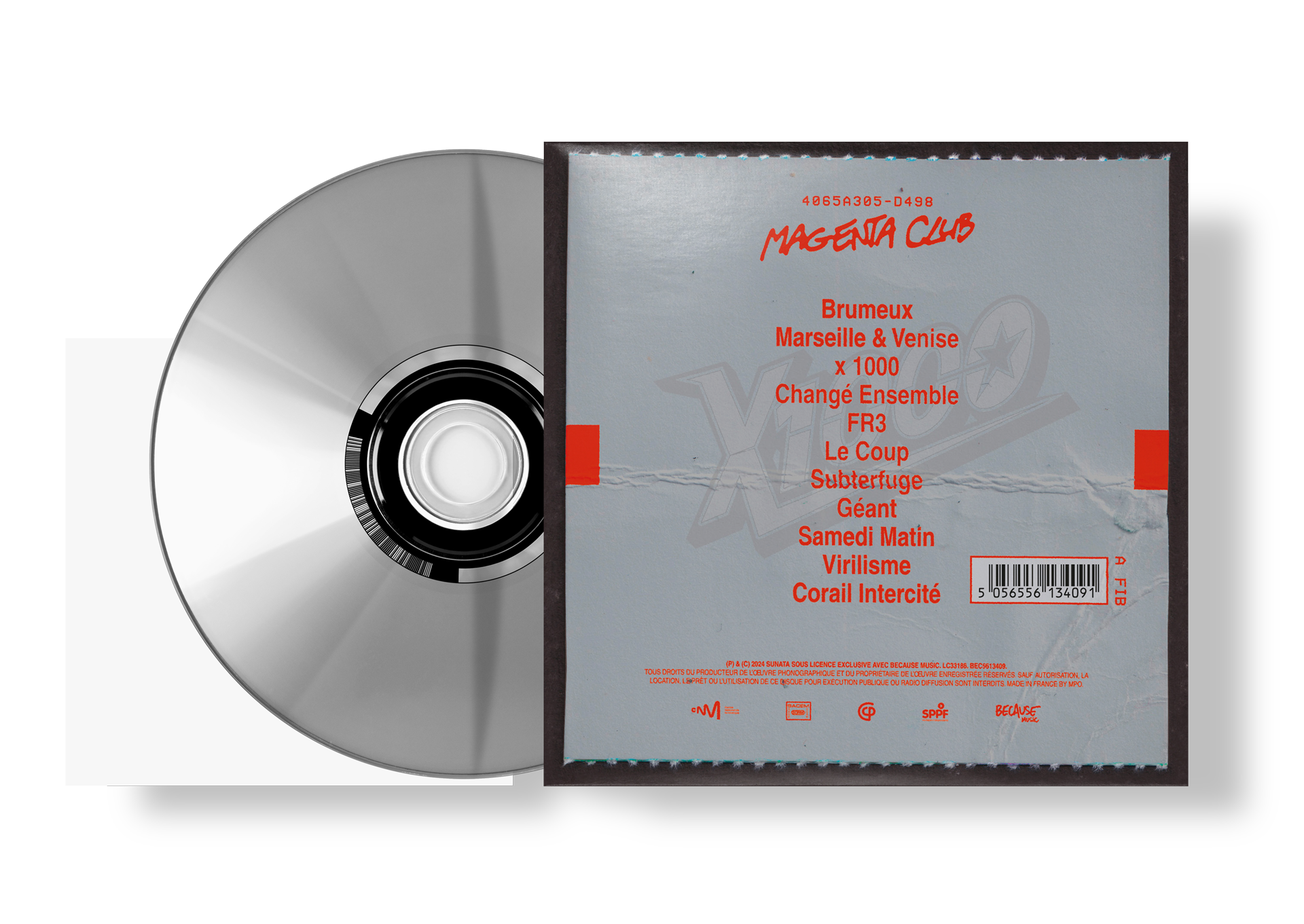 Pack CD x1000