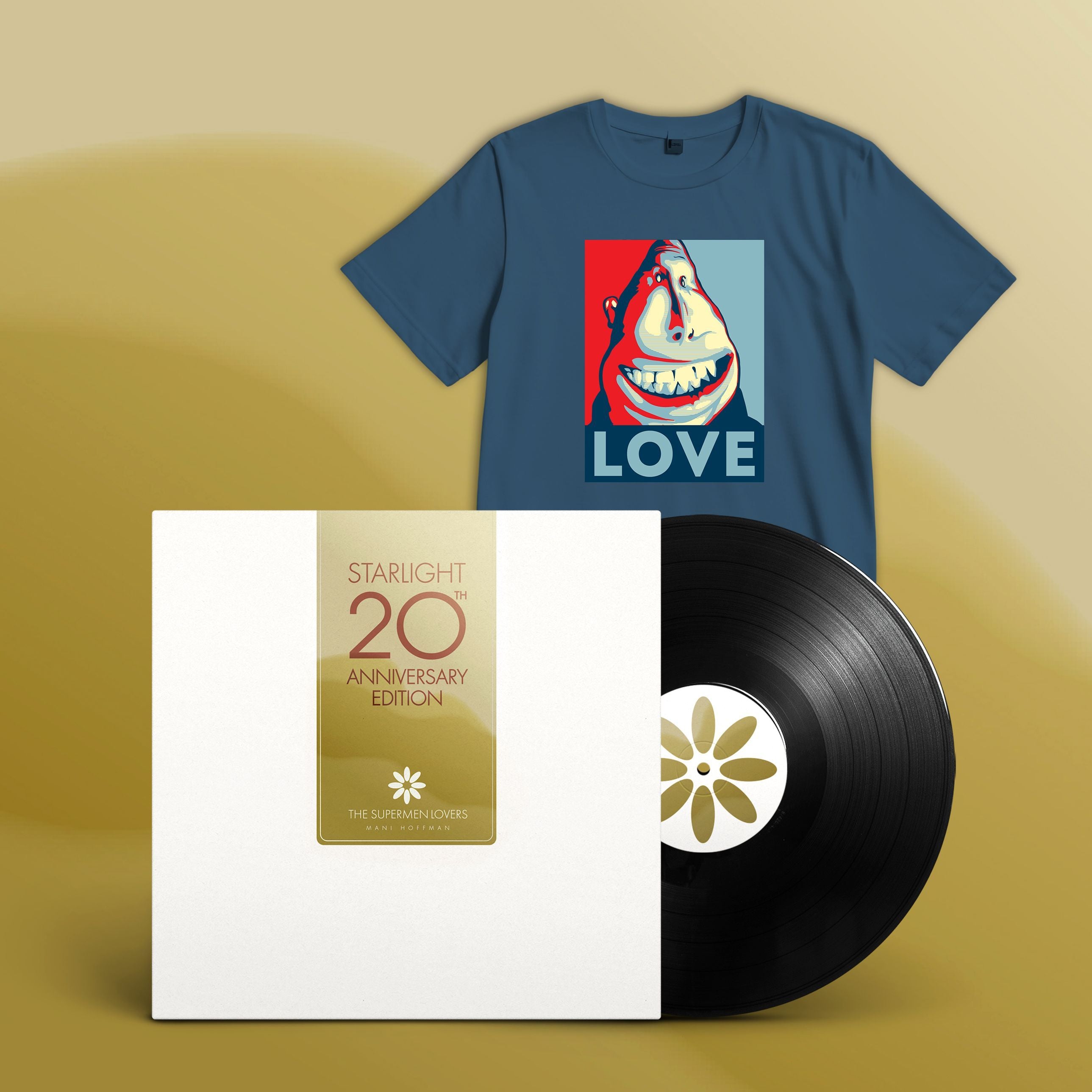 Pack Starlight Anniversary - Vinyle Noir + T-Shirt "Potato"