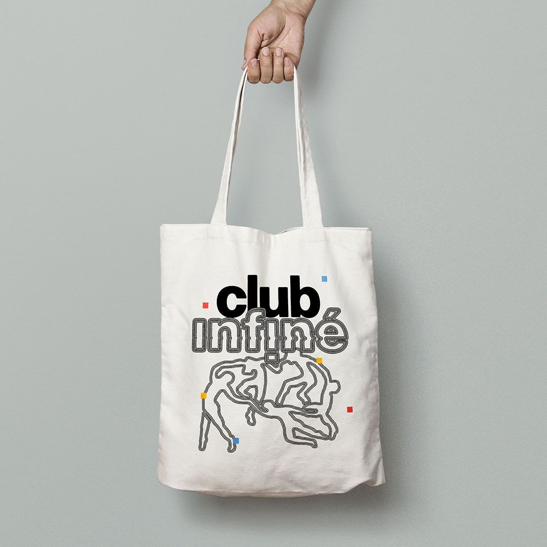Club InFiné - Totebag Blanc