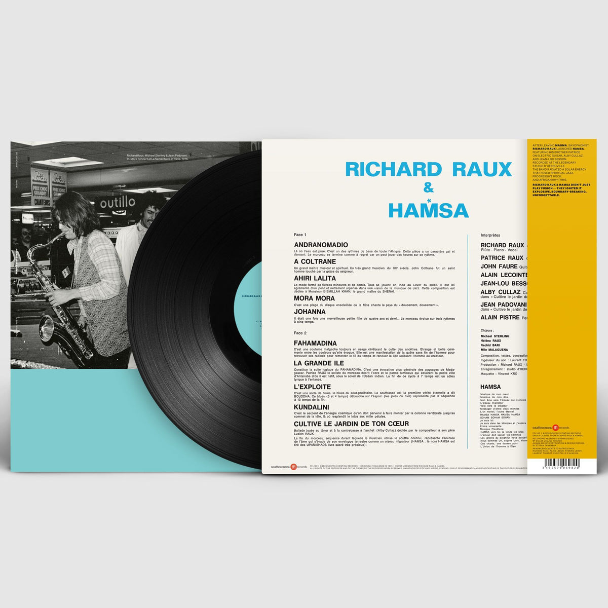 Richard Raux et Hamsa