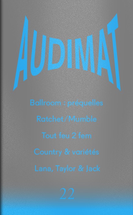 Audimat - Revue n°22 - BOOK