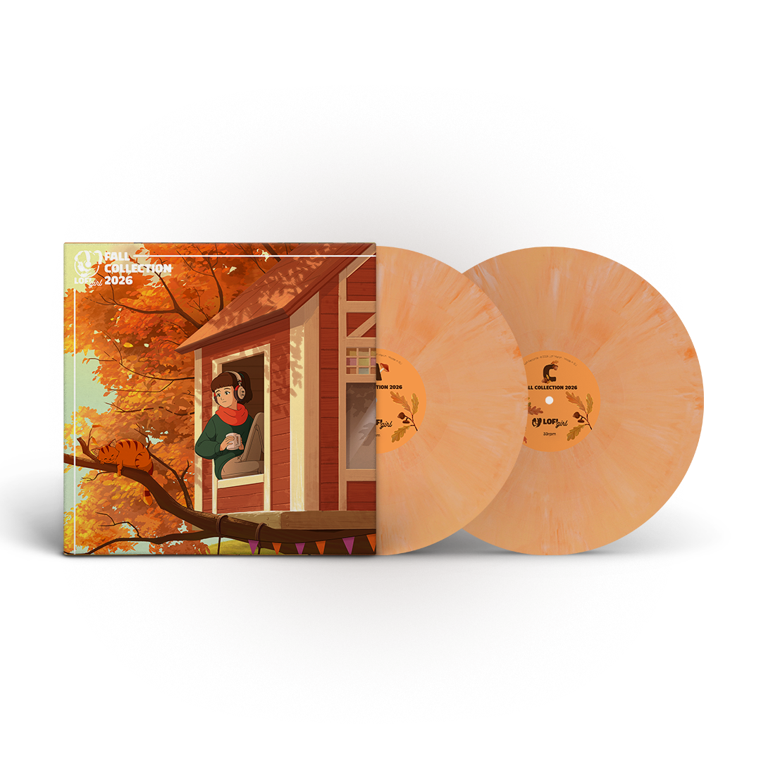 Fall Collection 2026 - Orange Marbled Vinyl
