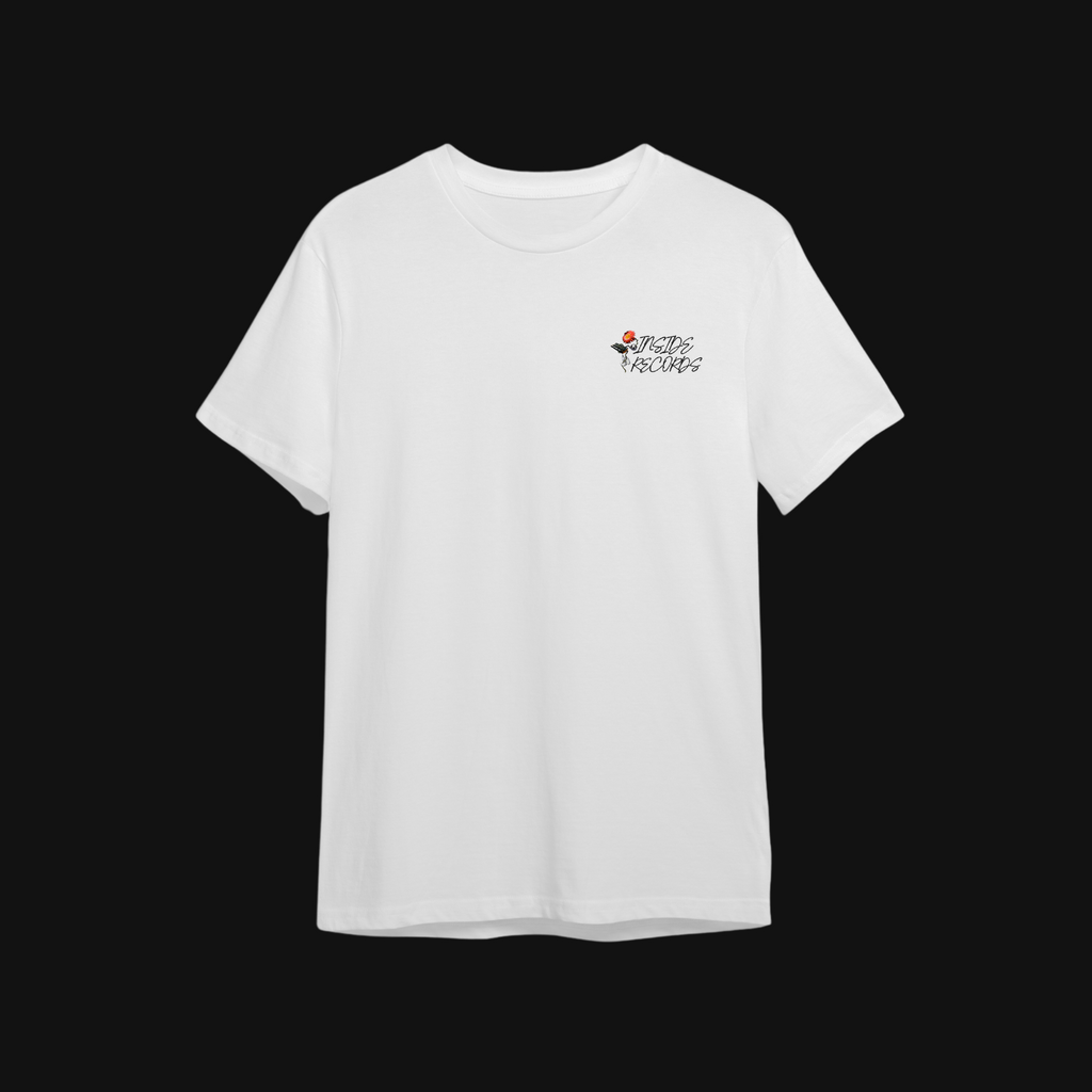 Inside Records - T-Shirt Blanc