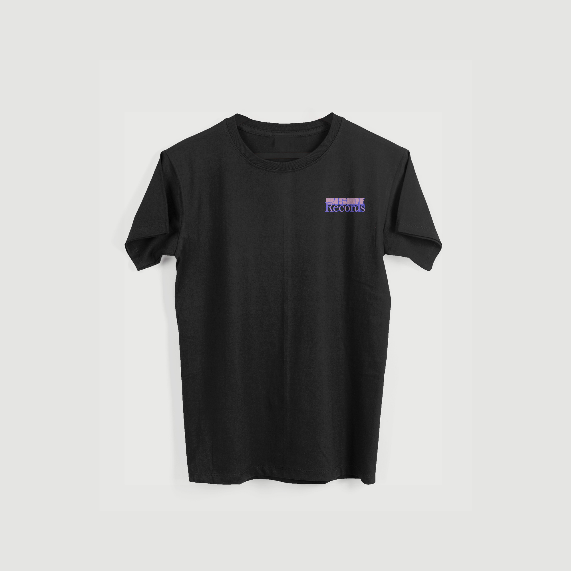 Inside Records - T-Shirt Noir & Rose