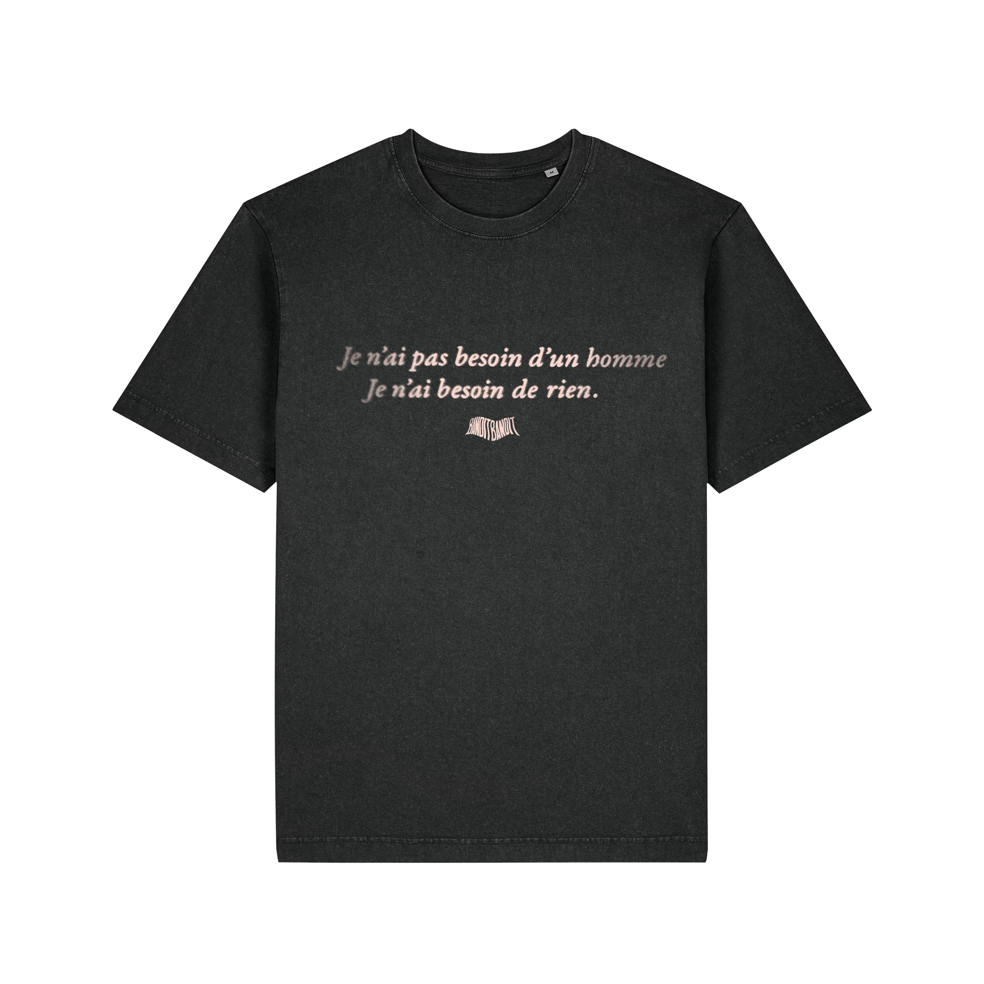 T-shirt Bandit Bandit Je n'ai pas besoin d'un homme