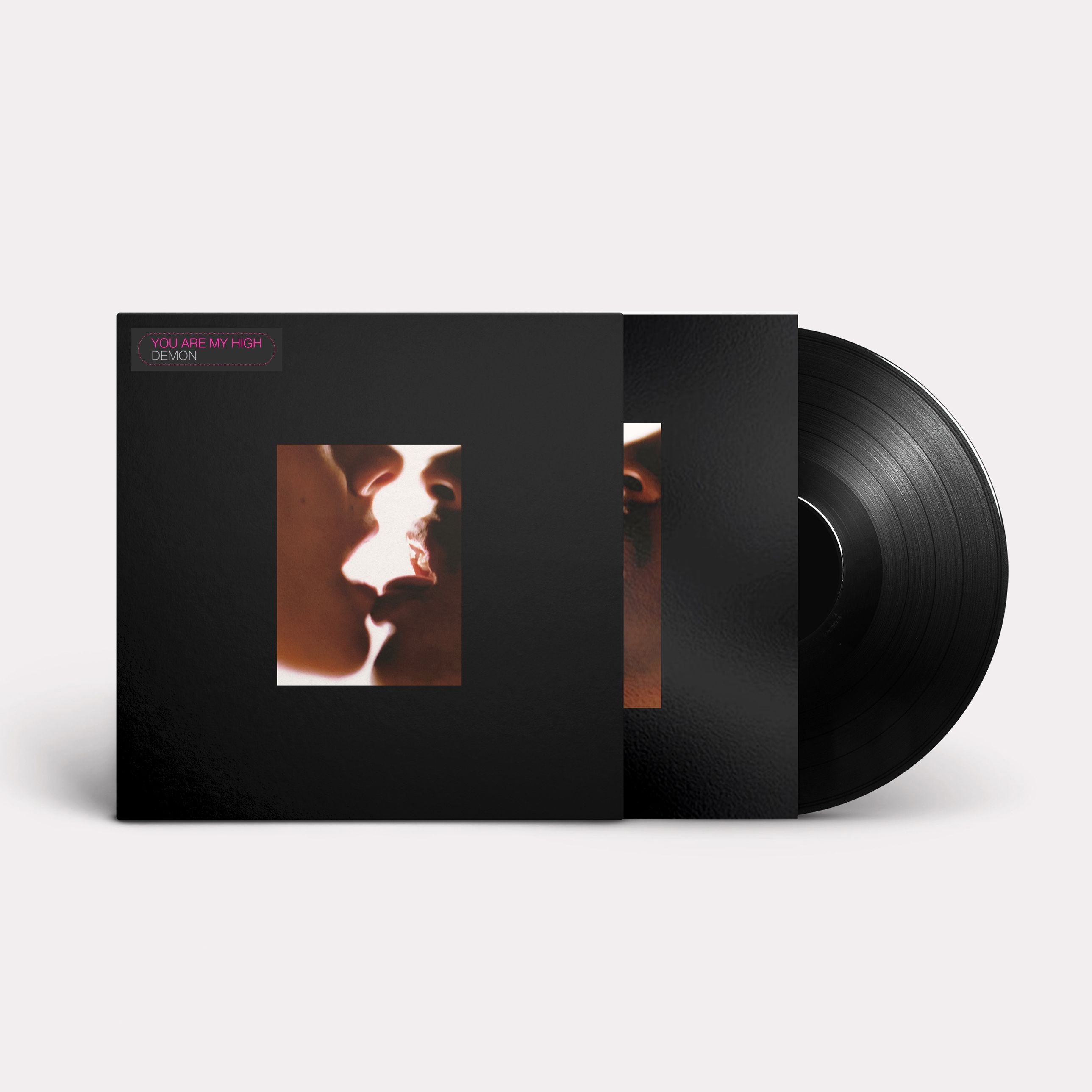 Pack 'You Are My High' - Vinyle Noir + T-Shirt Baiser (N&B)