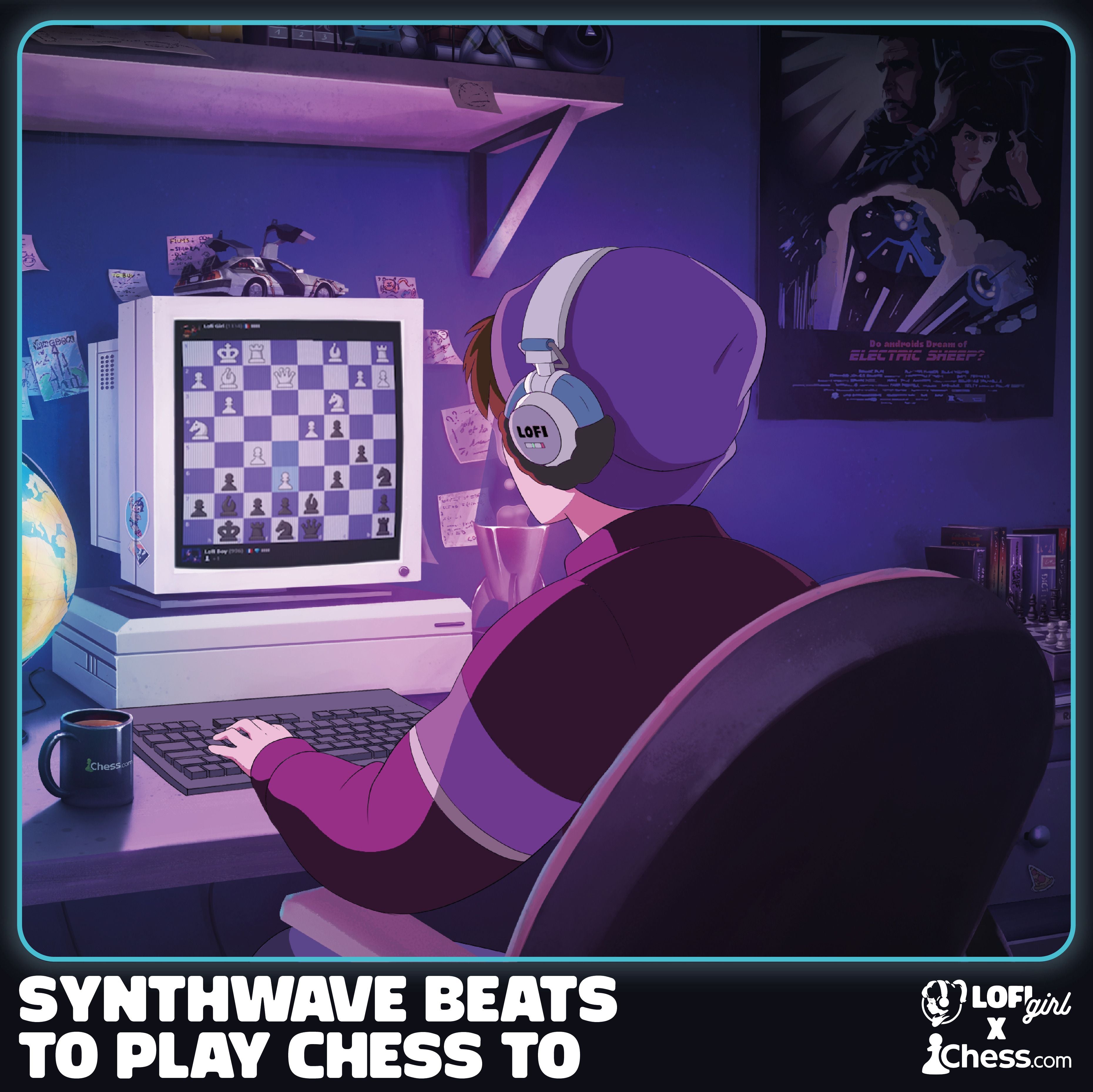 Lofi Girl Presents Chess.com (Synthwave edition)