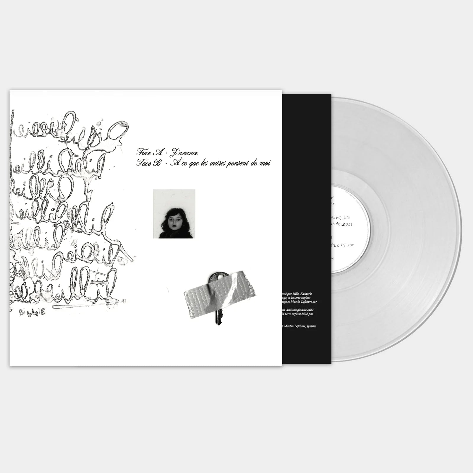 T-Shirt + LP J'avance / À ce que les autres pensent de moi