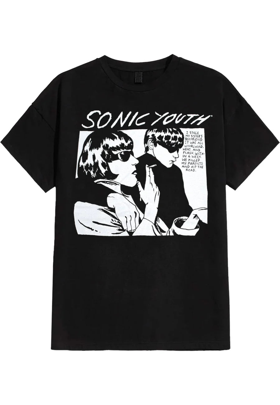 Sonic Youth - Goo Album - Black - T-Shirt
