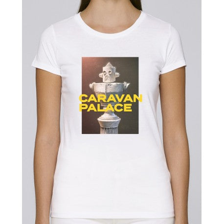 T-Shirt Blanc Chronologic - Femme