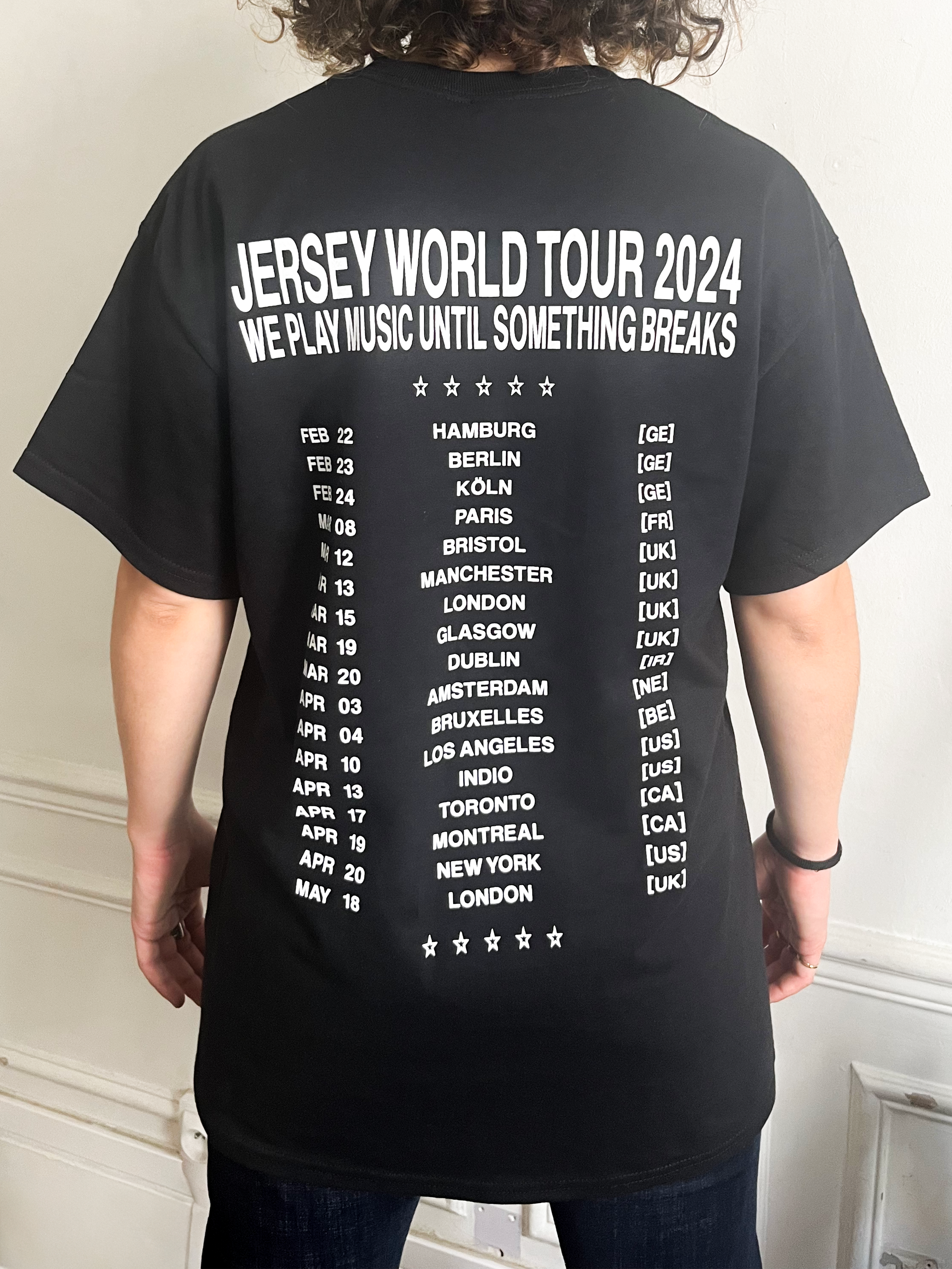 Tee Shirt "World Tour 2024"