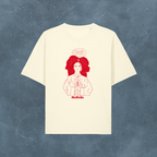 T-shirt Holy MaMaMa Cream Rouge
