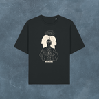 T-shirt Holy MaMaMa Black Cream