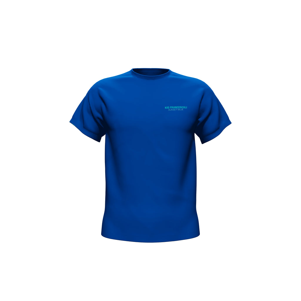 T-Shirt "Sunset Blue" - Bleu