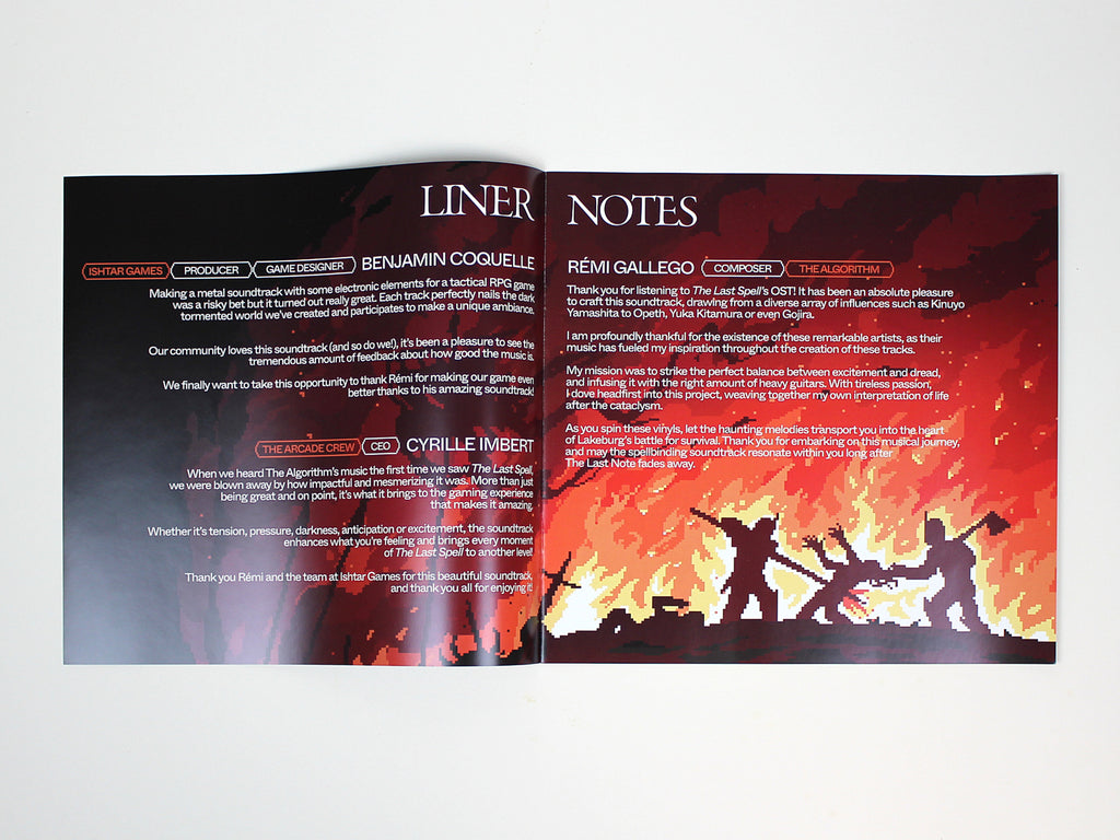 The Last Spell (Original Game Soundtrack) - Signed edition