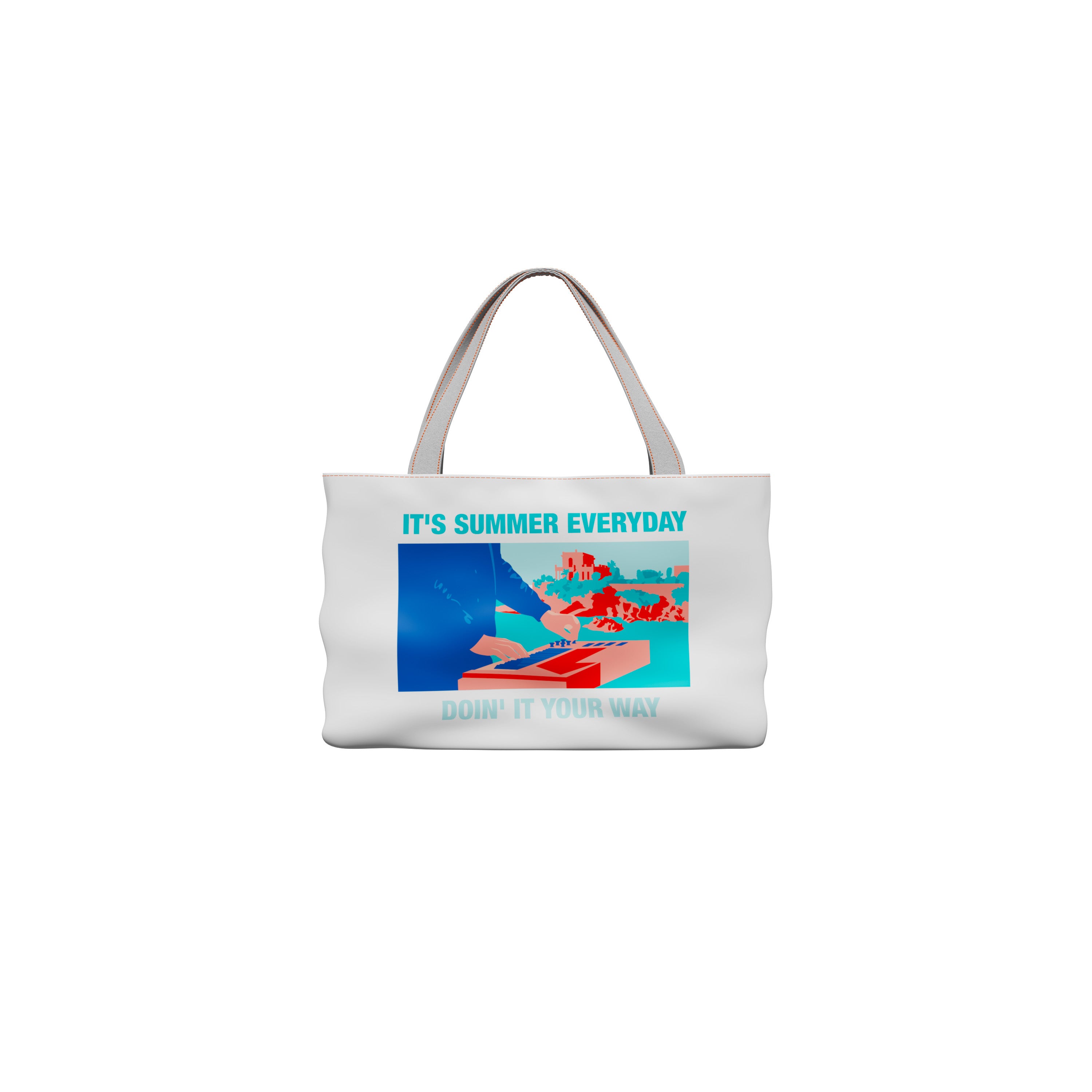 Cabas "Sunset Blue"