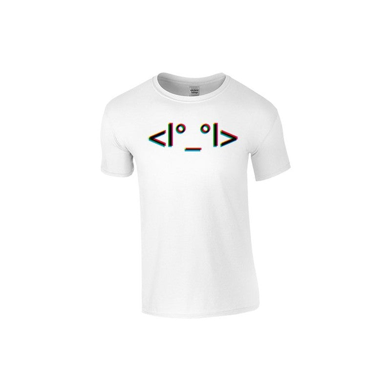 T-Shirt Blanc Robot - Homme