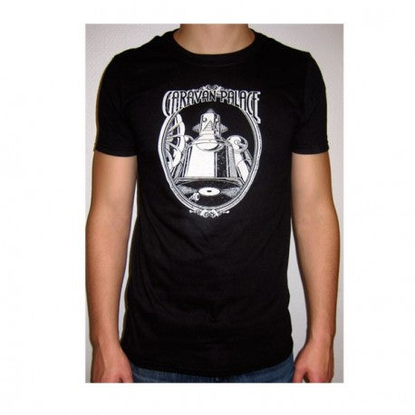T-Shirt Noir Robot - Homme