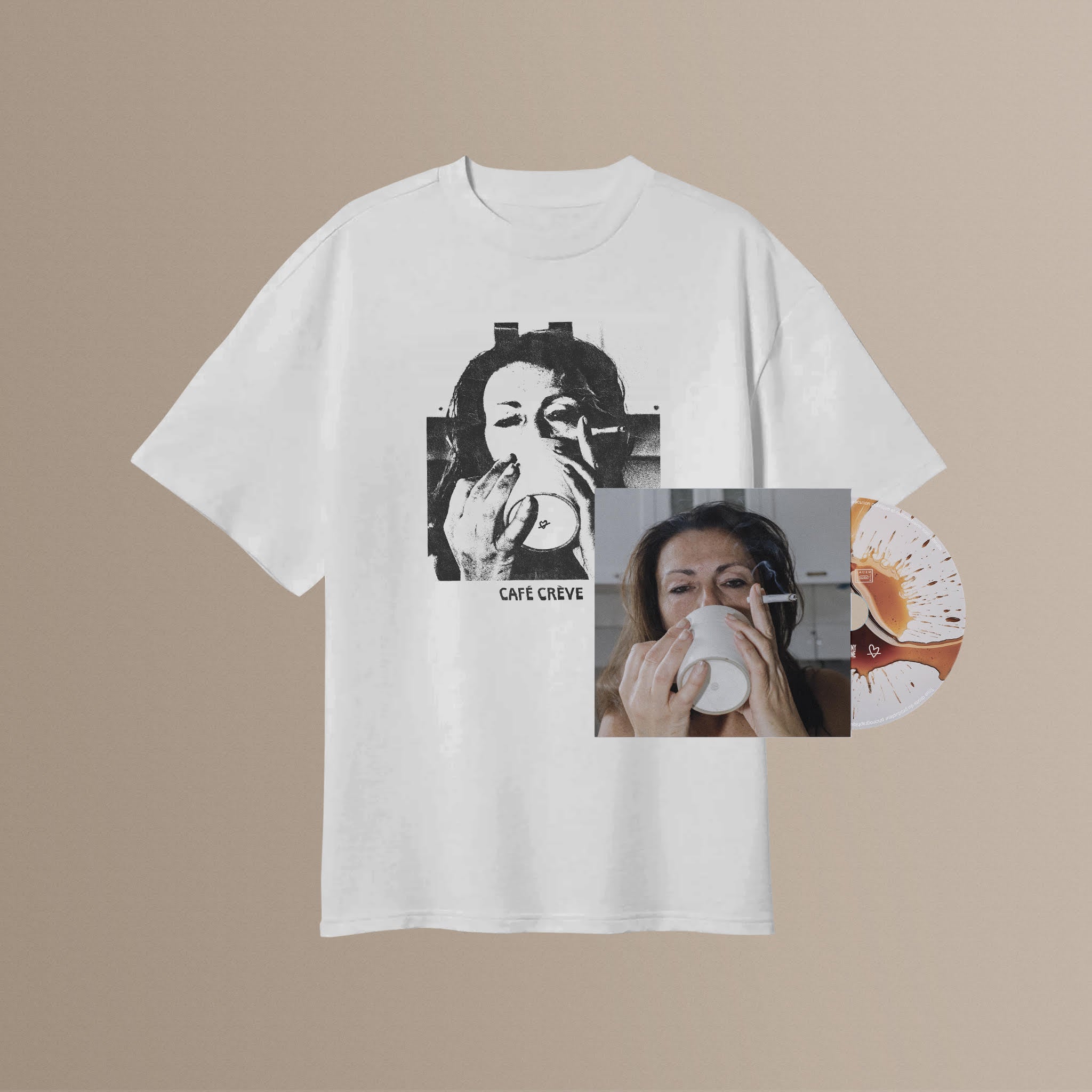 PACK "Café crève" - CD + T-Shirt
