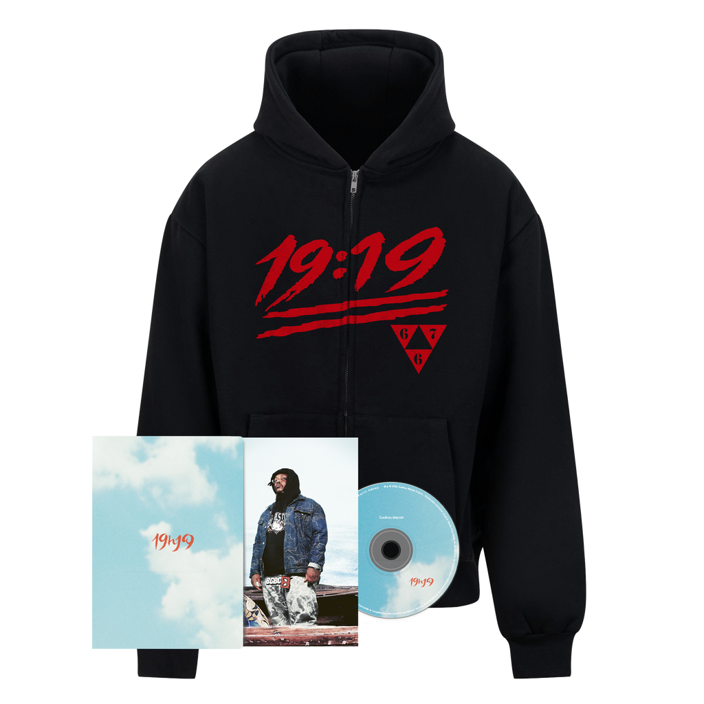 Zipped hoodie + CD 19h19