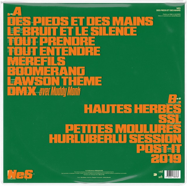 Des pieds et des mains - Vinyle