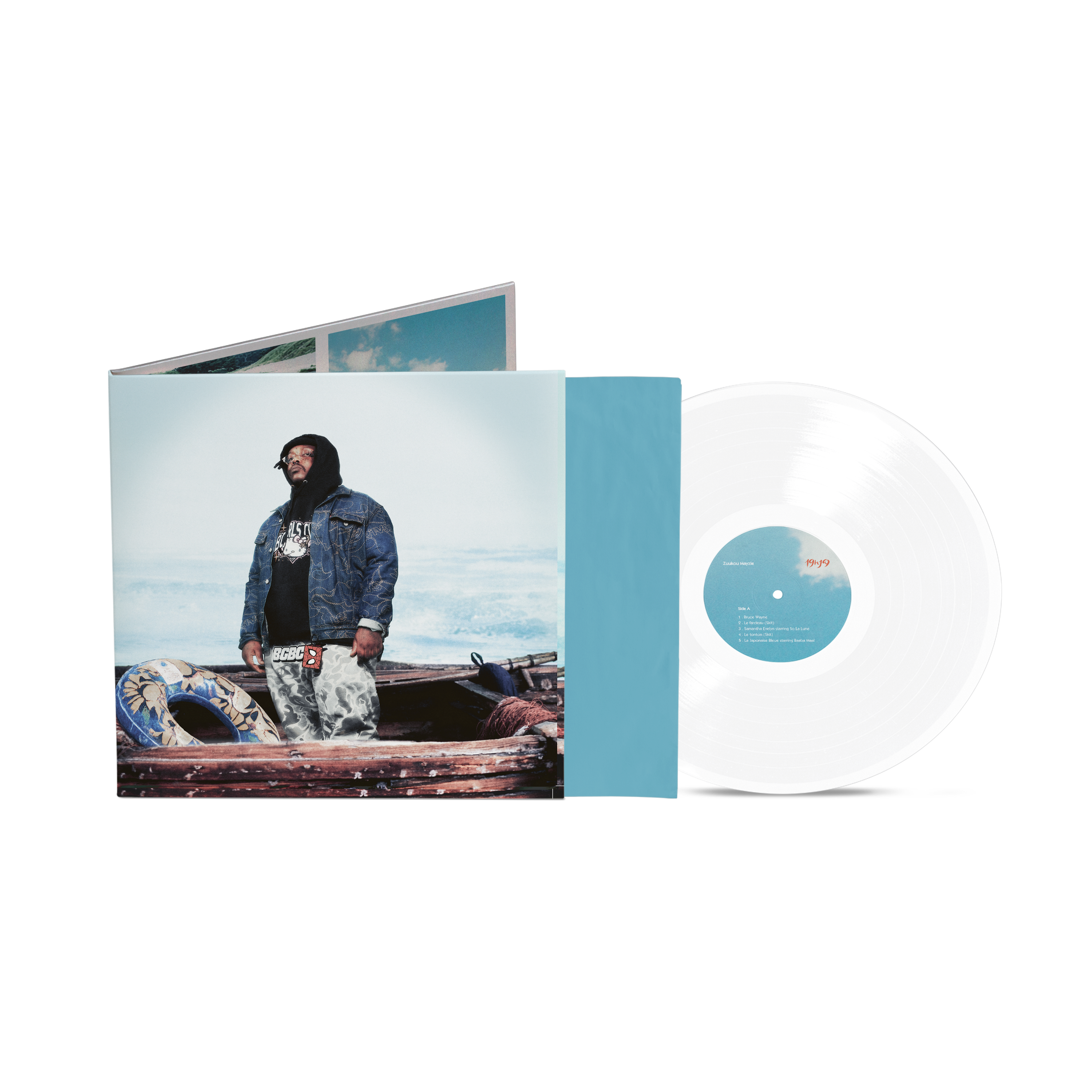 Zipped hoodie + LP 19h19