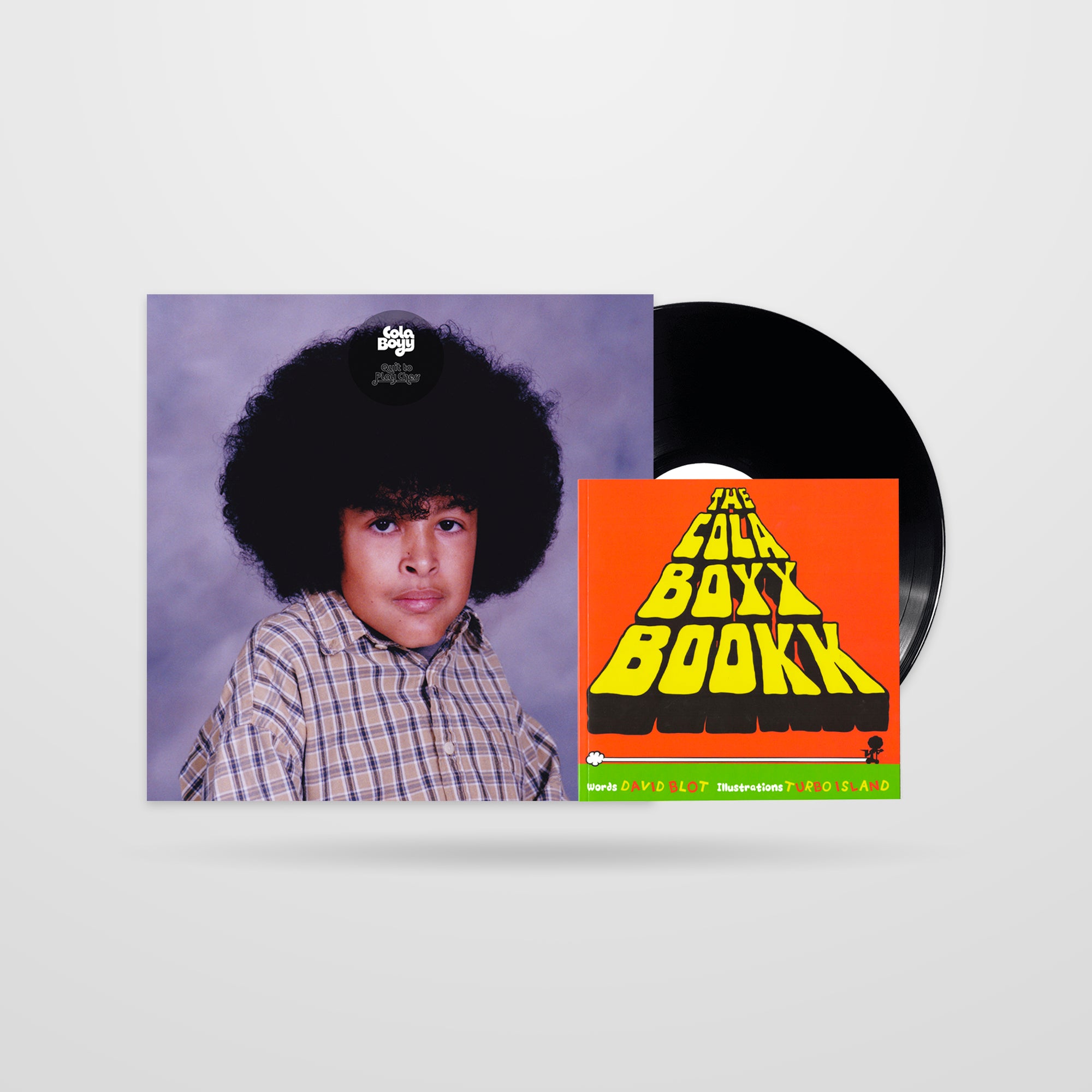 Quit to Play Chess (LP) + THE COLA BOYY BOOKK